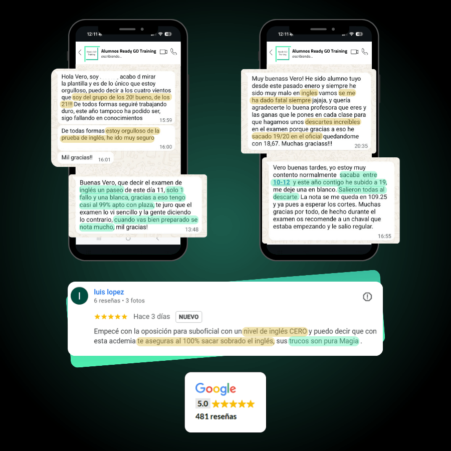 Curso Inglés Entrenamiento completo para oposiciones Guardia Civil (suscripción) - Imagen 6