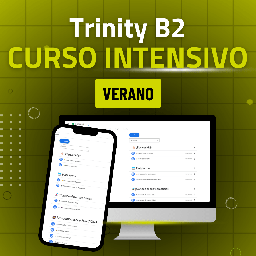 Curso Inglés B2 | Intensivo de verano